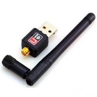 Adaptador Wireless Usb Rede Wifi Com Antena Removível 900mbs